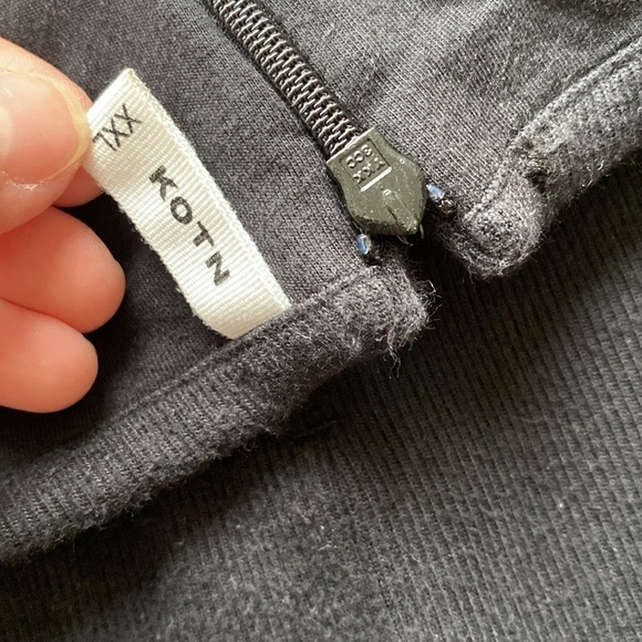 KOTN Women’s Cozy Skirt, 100% Egyptian Cotton, Black, XXL - Picture 9 of 16